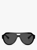 Dolce & Gabbana aviator sunglasses black grey, imported from the UK