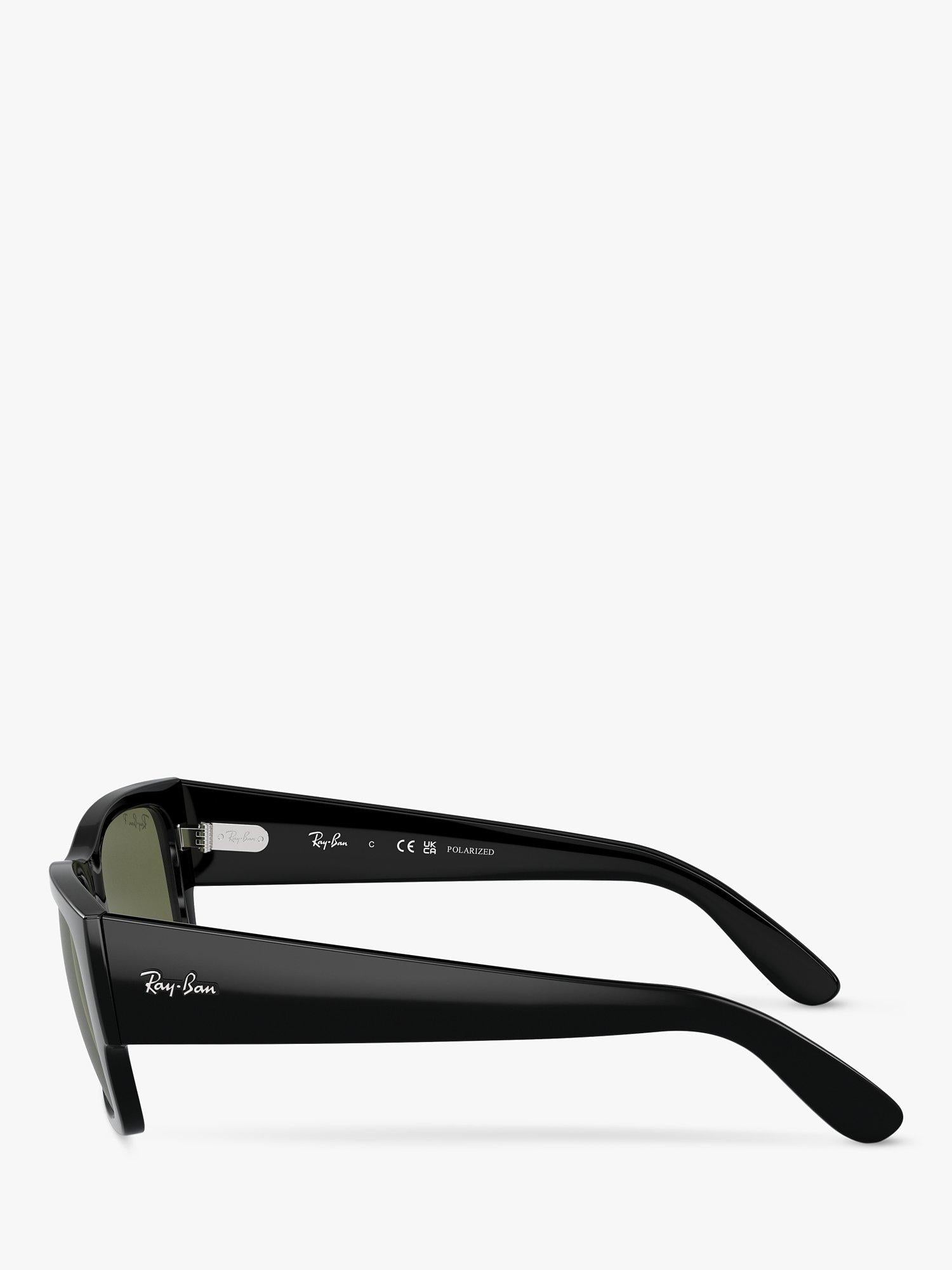 Ray-Ban polarised rectangular sunglasses 56mm (British brand)