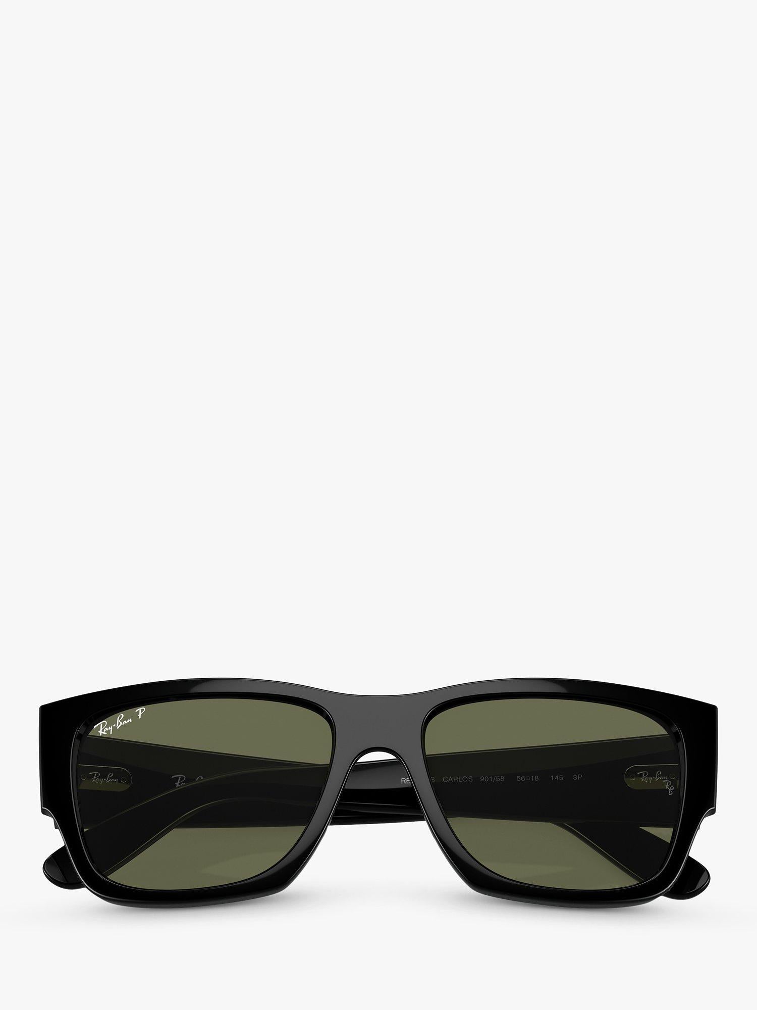 Ray-Ban polarised rectangular sunglasses 56mm (British brand)