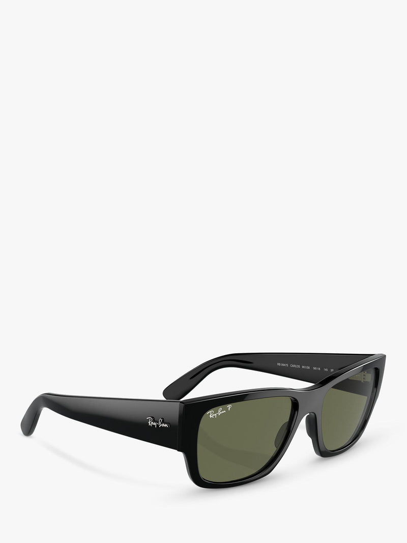 Ray-Ban polarised rectangular sunglasses 56mm (British brand)