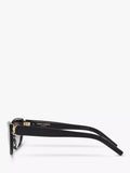 Yves Saint Laurent oval black sunglasses, UK version