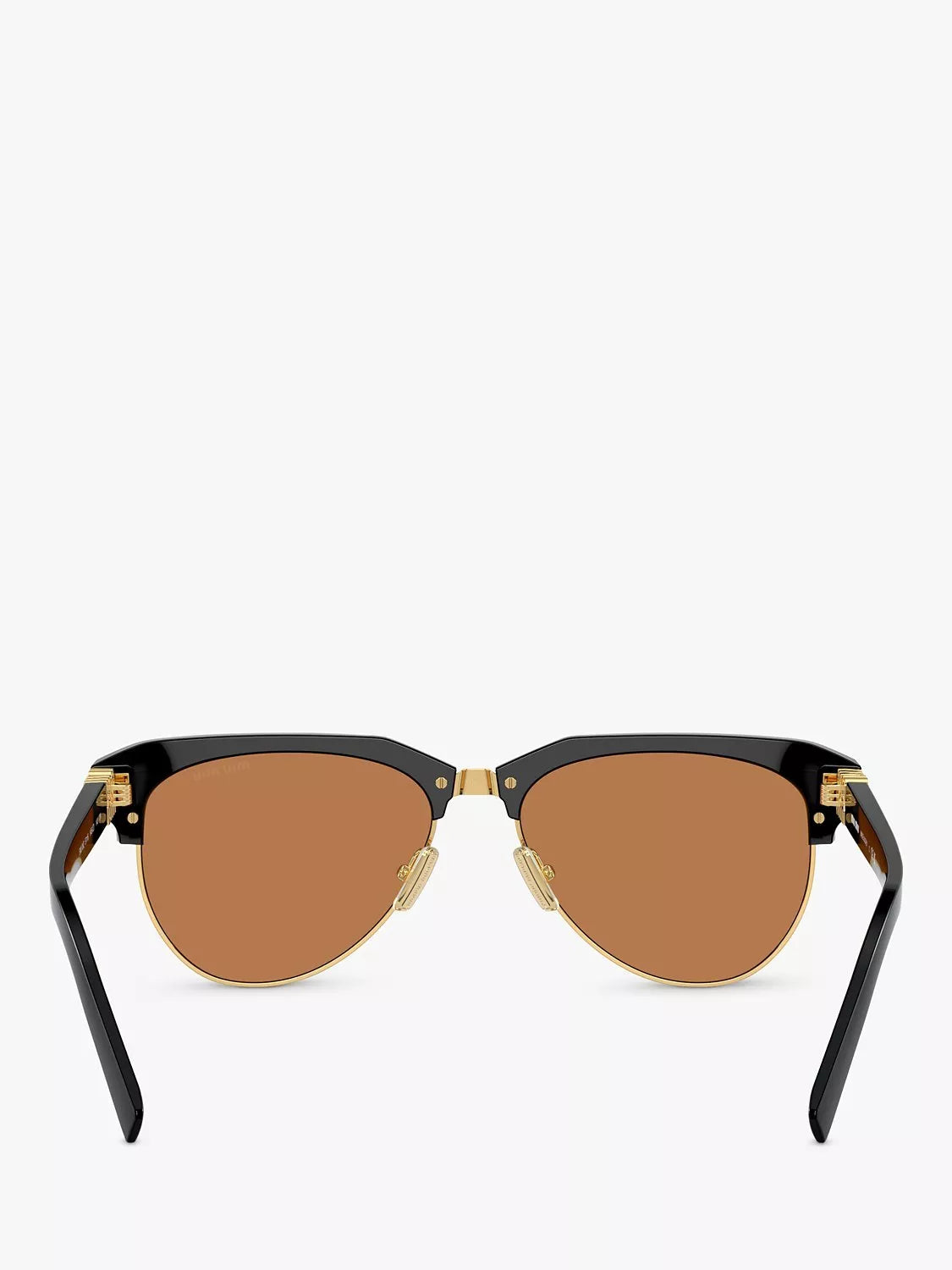 Miu Miu black aviator sunglasses (British brand)