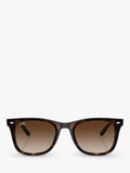 Ray-Ban RB4420 men's rectangular sunglasses Havana - British product