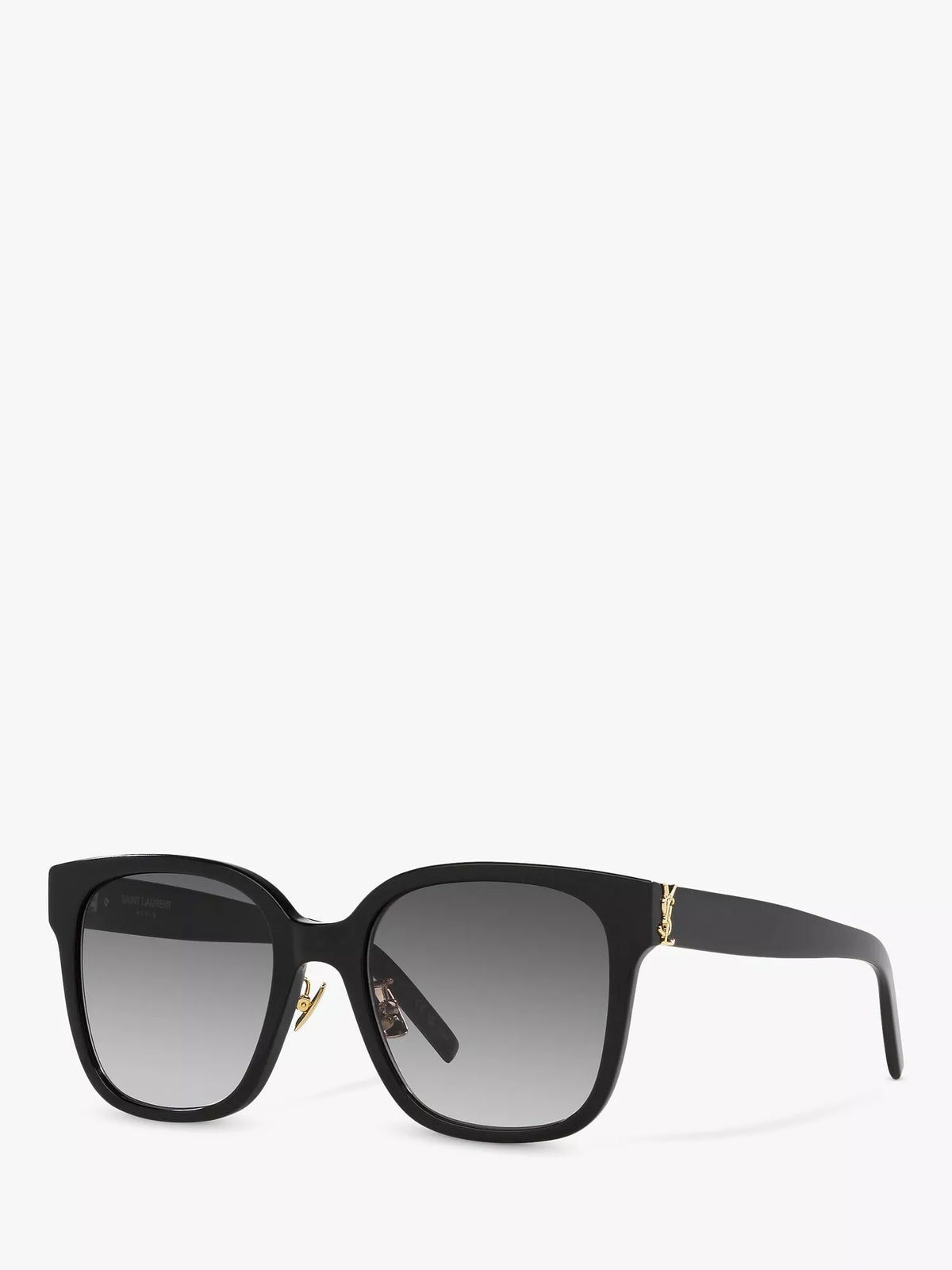 Yves Saint Laurent women's black square sunglasses, UK version