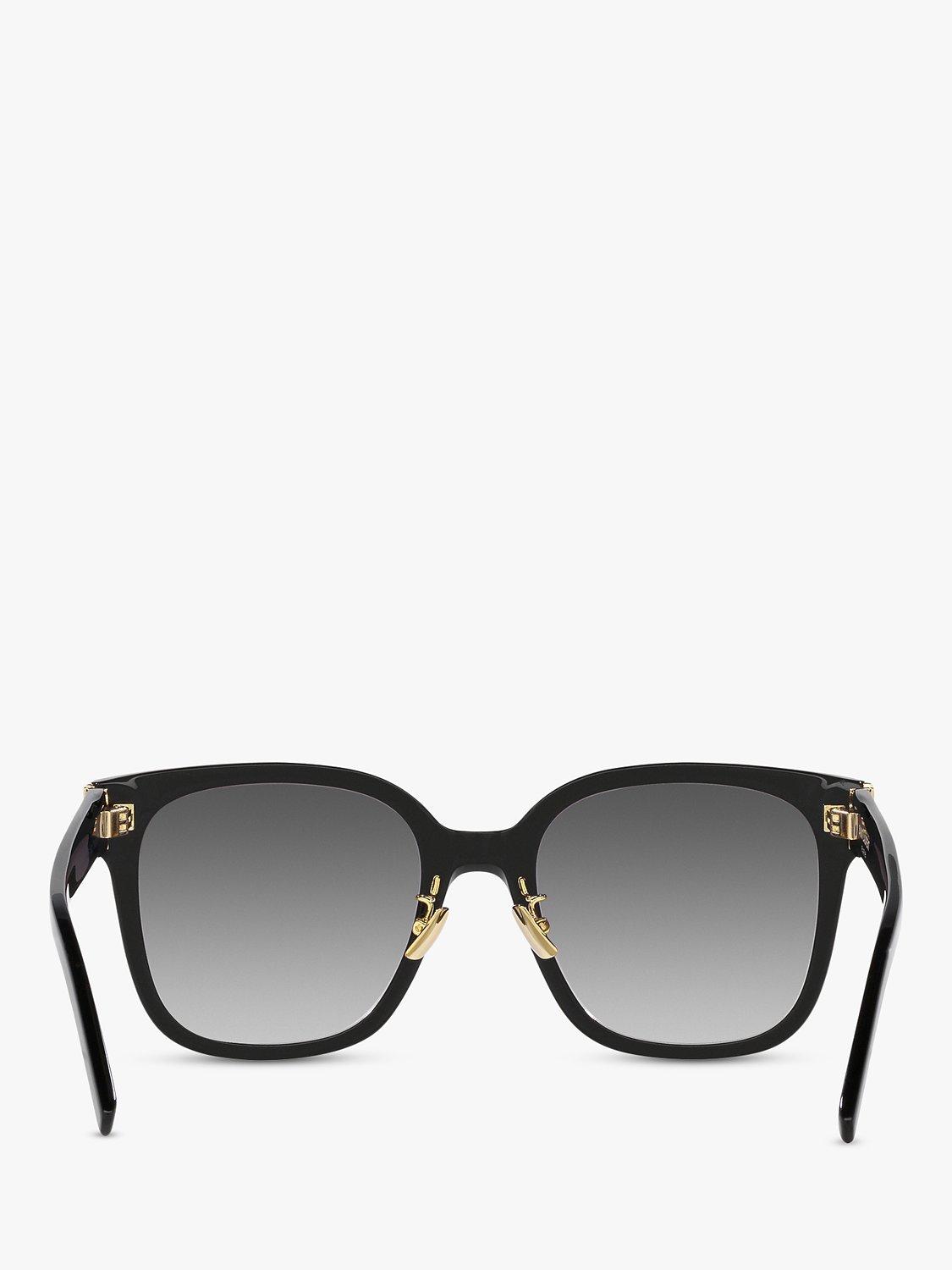 Yves Saint Laurent women's black square sunglasses, UK version