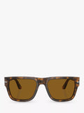 Persol D-Frame sunglasses Havana/Brown, imported from the UK