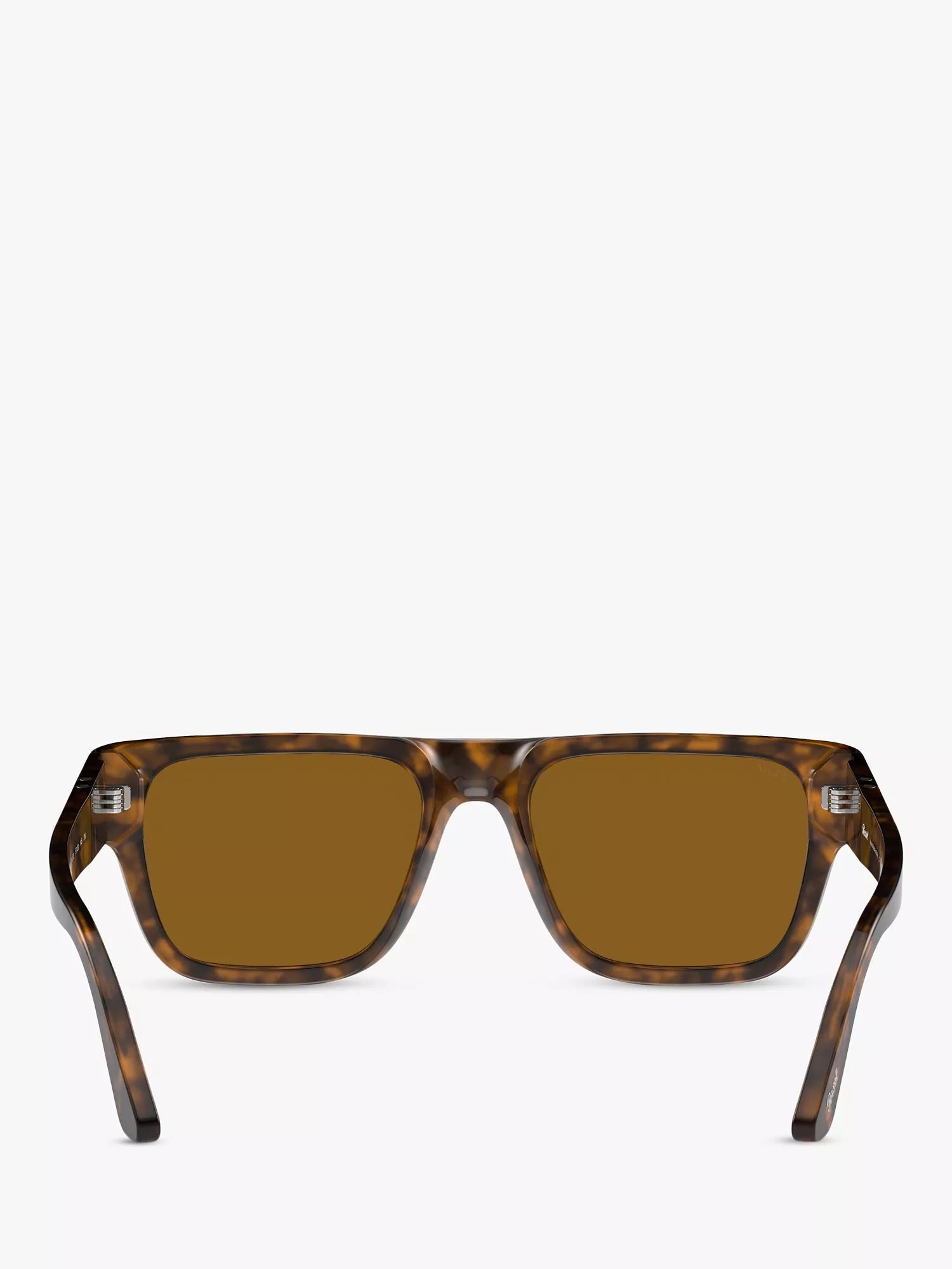 Persol D-Frame sunglasses Havana/Brown, imported from the UK