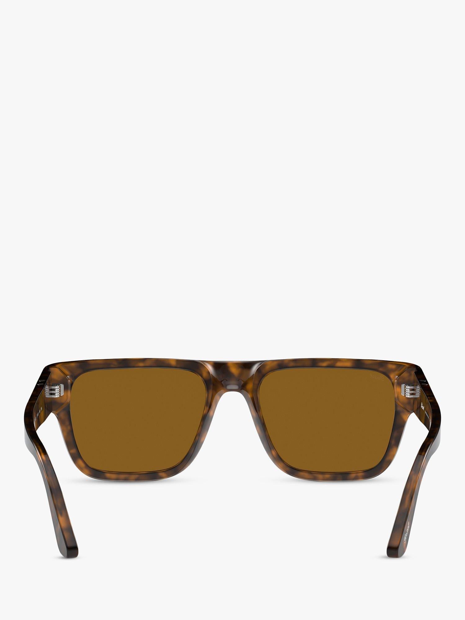 Persol D-Frame sunglasses Havana/Brown, imported from the UK
