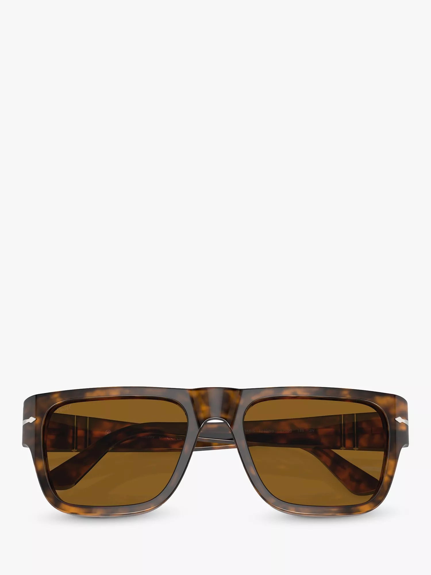 Persol D-Frame sunglasses Havana/Brown, imported from the UK