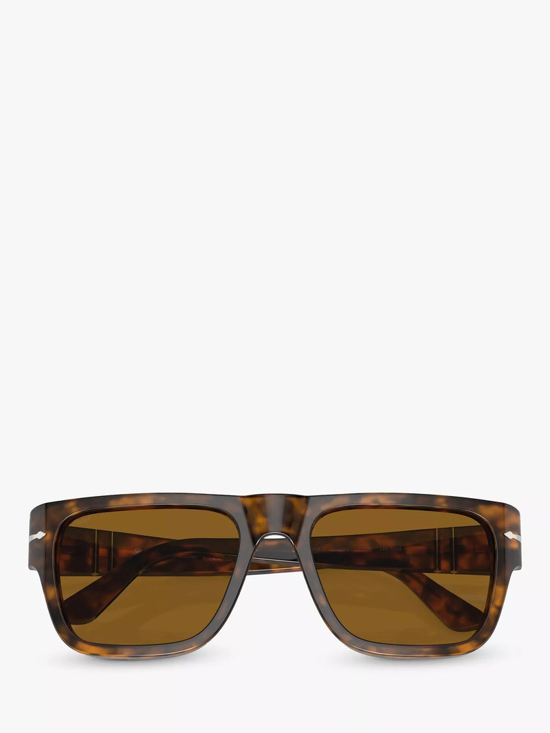 Persol D-Frame sunglasses Havana/Brown, imported from the UK
