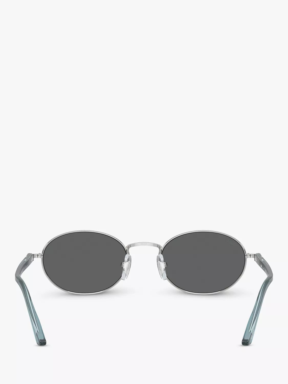 Persol PO1018S oval sunglasses silver grey (British brand)