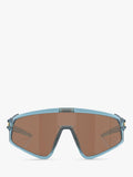 Oakley wrap sunglasses transparent stonewash brown, imported from the UK