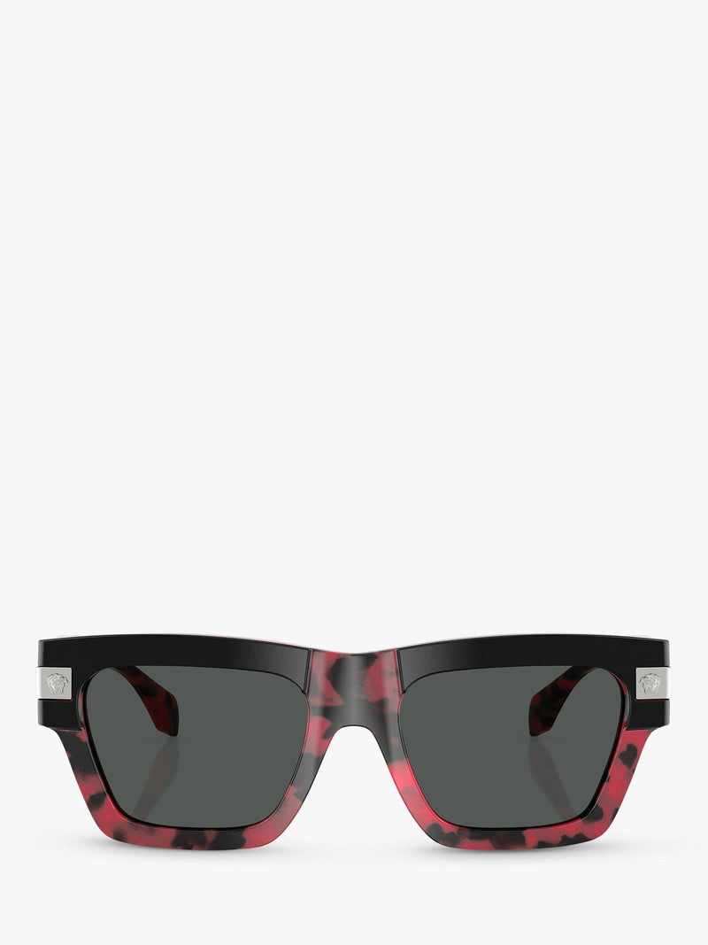 Versace D-Frame sunglasses black on red Havana (British brand)