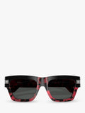 Versace D-Frame sunglasses black on red Havana (British brand)