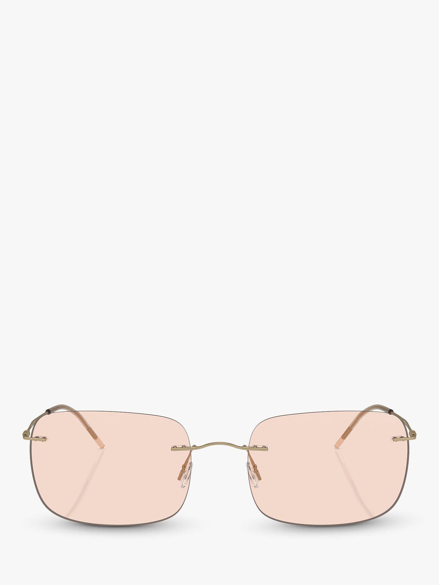 Giorgio Armani men's rectangular sunglasses (British brand)