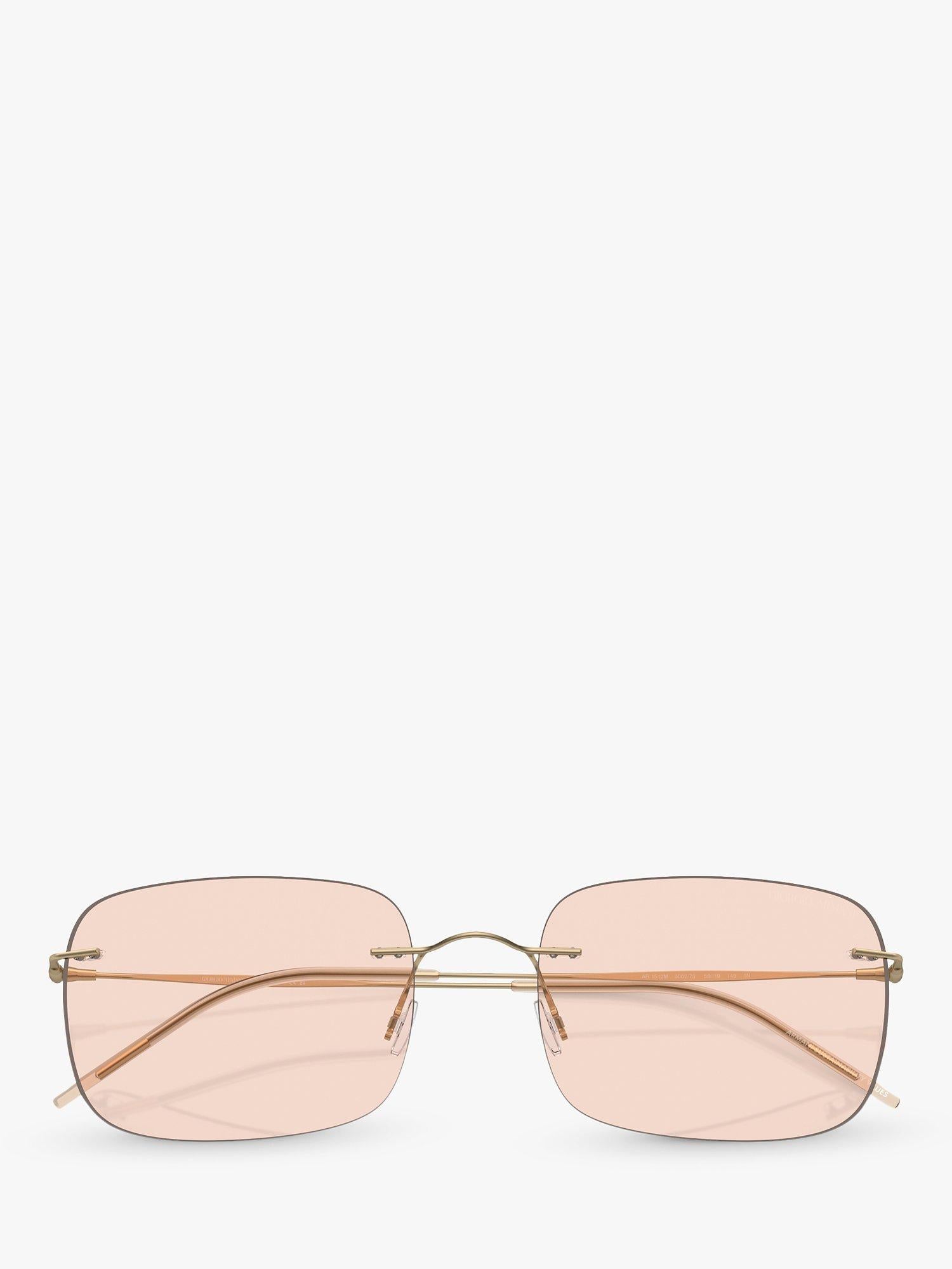 Giorgio Armani men's rectangular sunglasses (British brand)