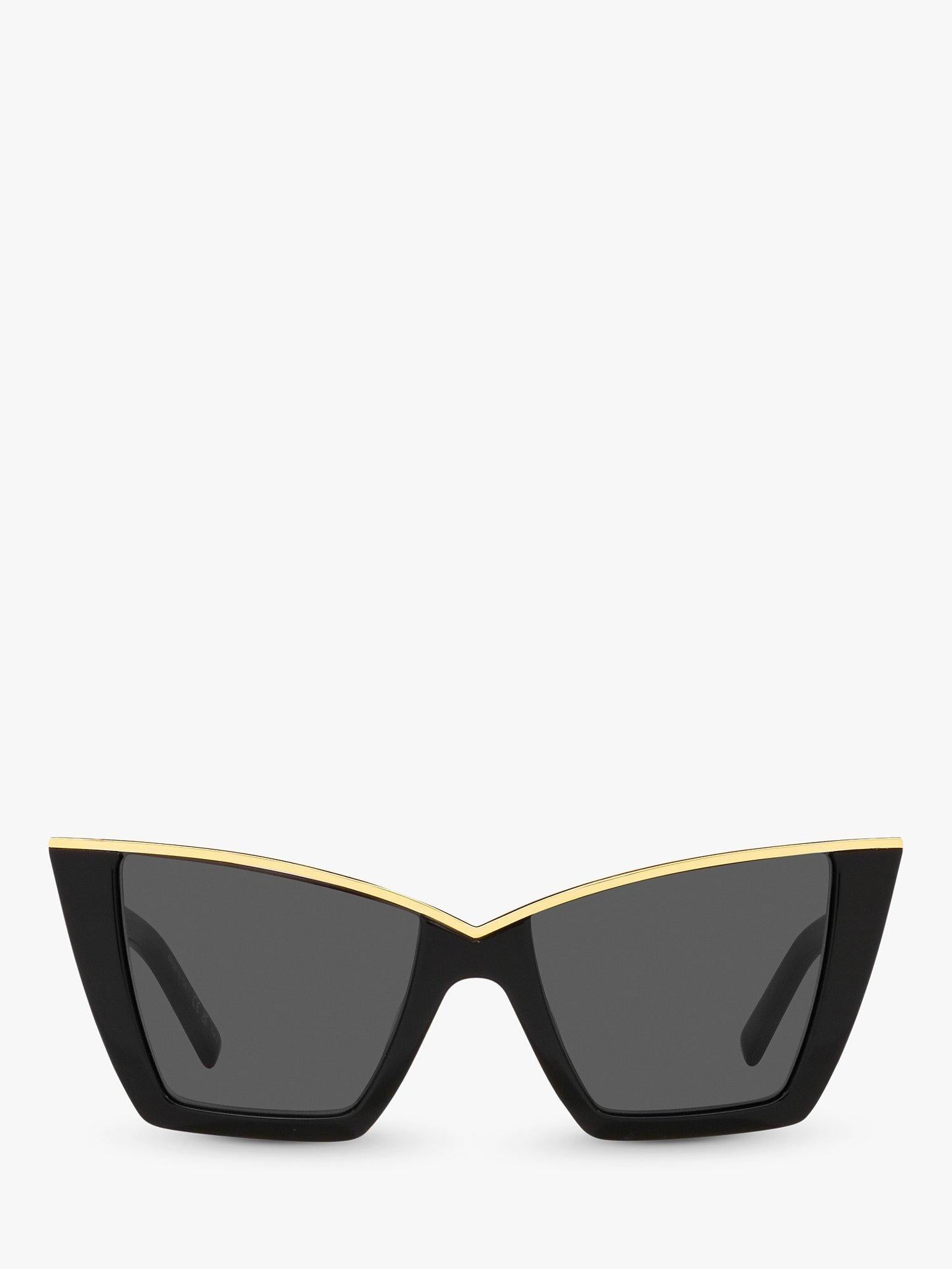 Yves Saint Laurent cat eye sunglasses white 54mm, imported from the UK