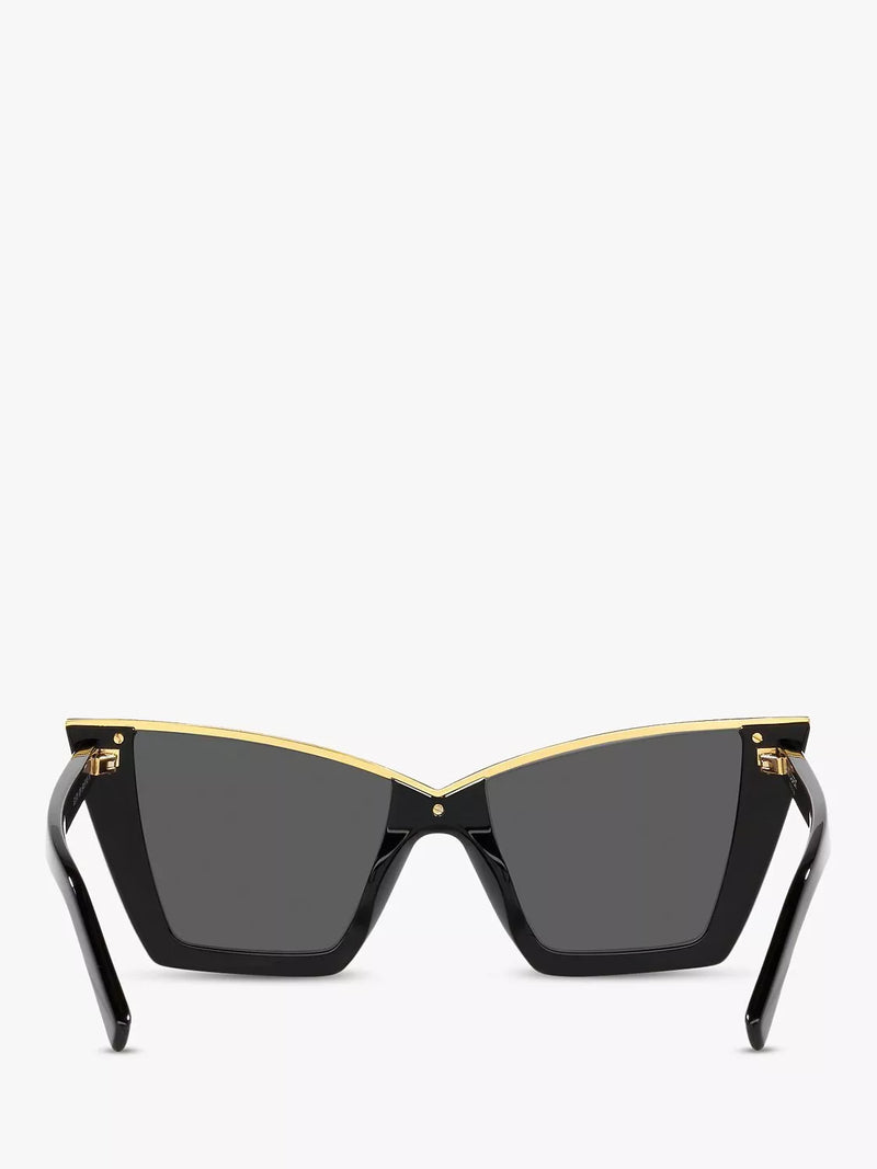 Yves Saint Laurent cat eye sunglasses white 54mm, imported from the UK