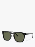 Ray-Ban RB2210 Men's Polarised Rectangular Sunglasses