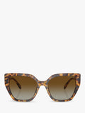 Swarovski polarised cat eye sunglasses brown gradient medium - British product