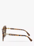 Swarovski polarised cat eye sunglasses brown gradient medium - British product