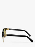 Miu Miu browline sunglasses black acetate (British brand)