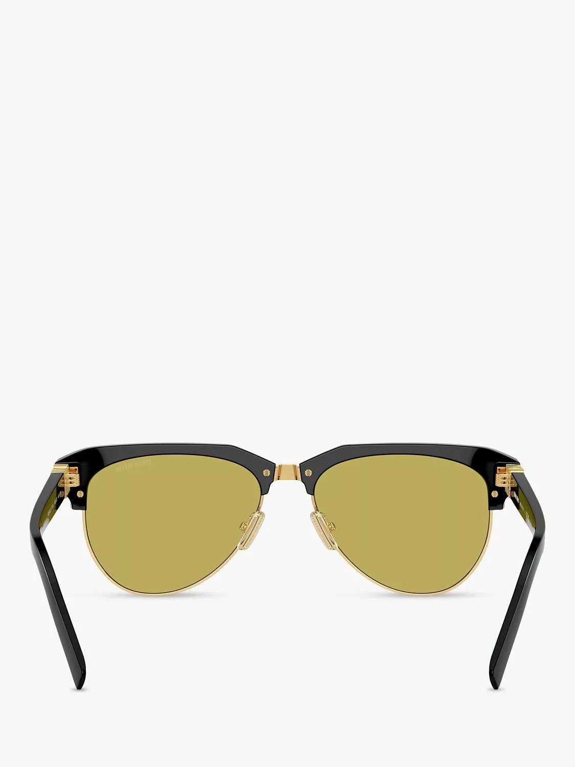 Miu Miu browline sunglasses black acetate (British brand)