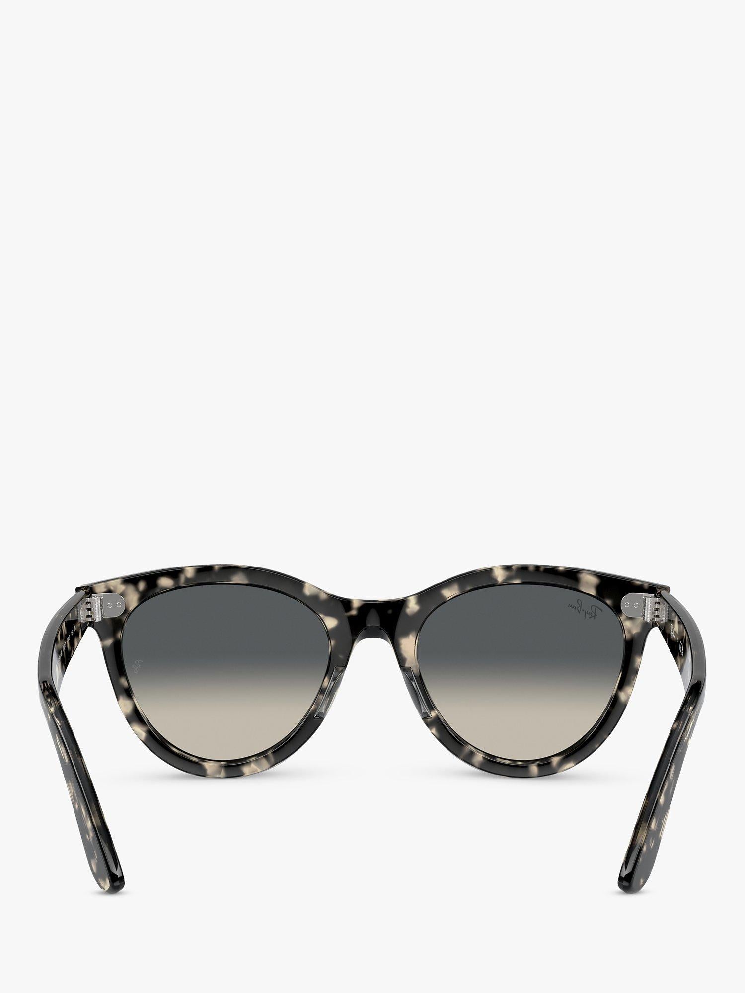 Ray-Ban RB2241 round sunglasses grey Havana, UK version