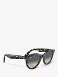 Ray-Ban RB2241 round sunglasses grey Havana, UK version