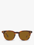 Ray-Ban oval sunglasses striped havana 52mm (British brand)
