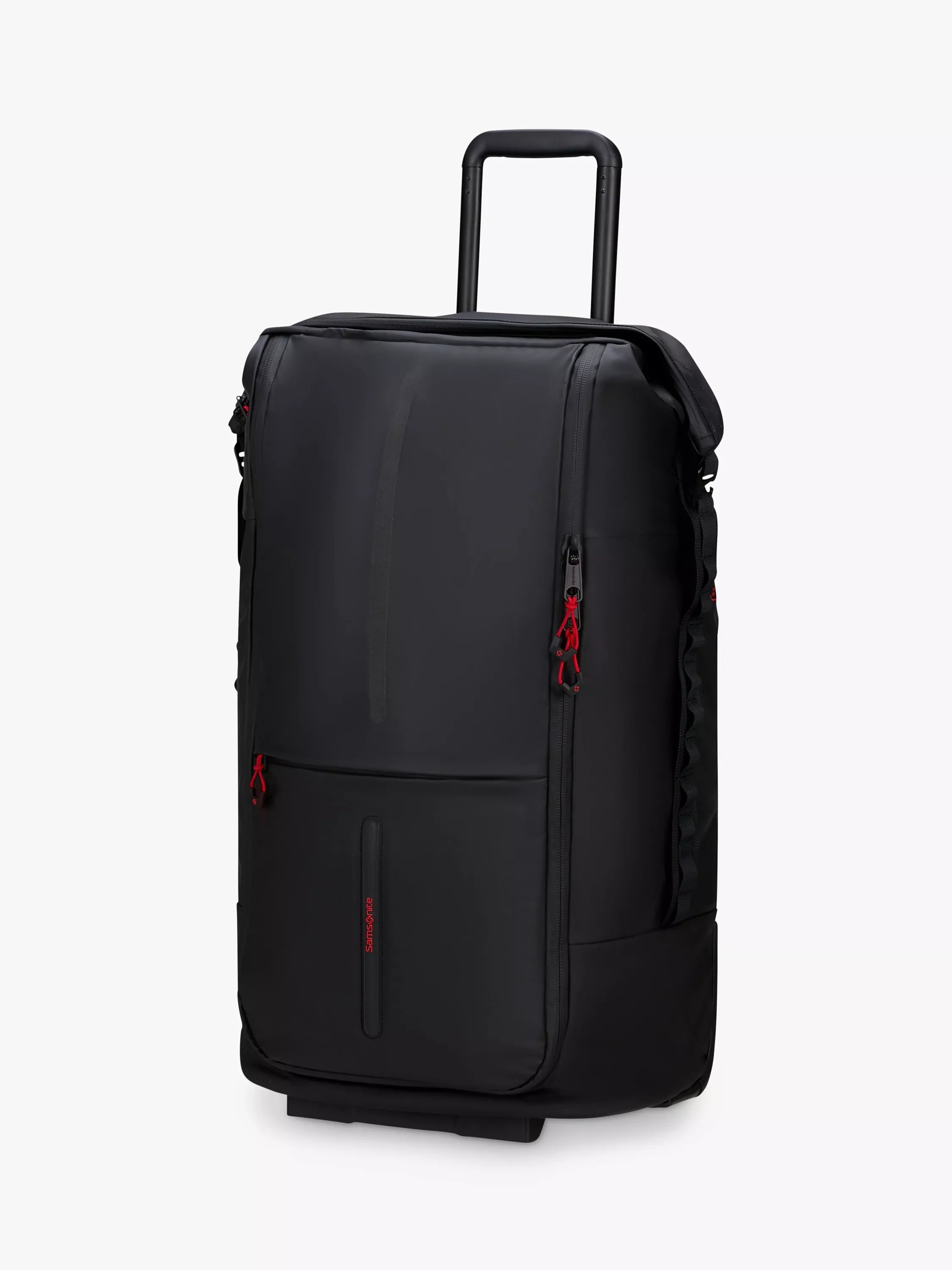 Samsonite Ecodiver Large Foldable Wheeled 4-In-1 Duffle, 80L, Black