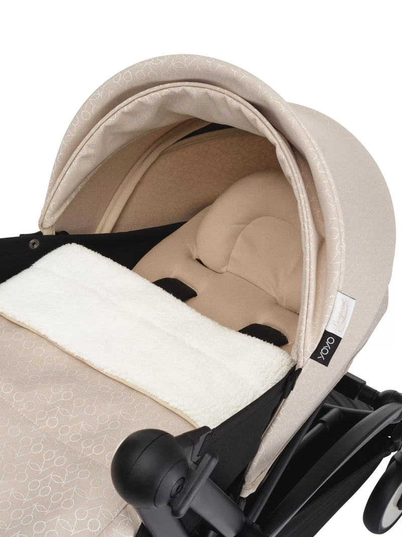 Stokke x Bonpoint YOYO newborn pack in Bonpoint Beige (British brand)