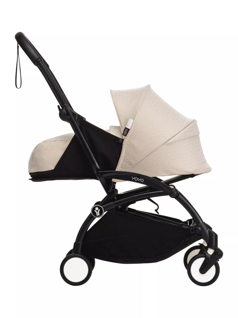 Stokke x Bonpoint YOYO newborn pack in Bonpoint Beige (British brand)
