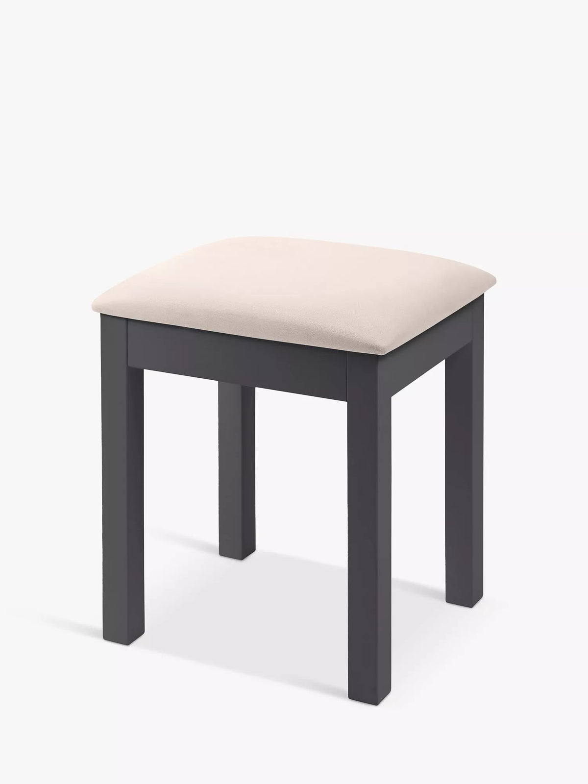 Julian Bowen dressing table stool anthracite, imported from the UK
