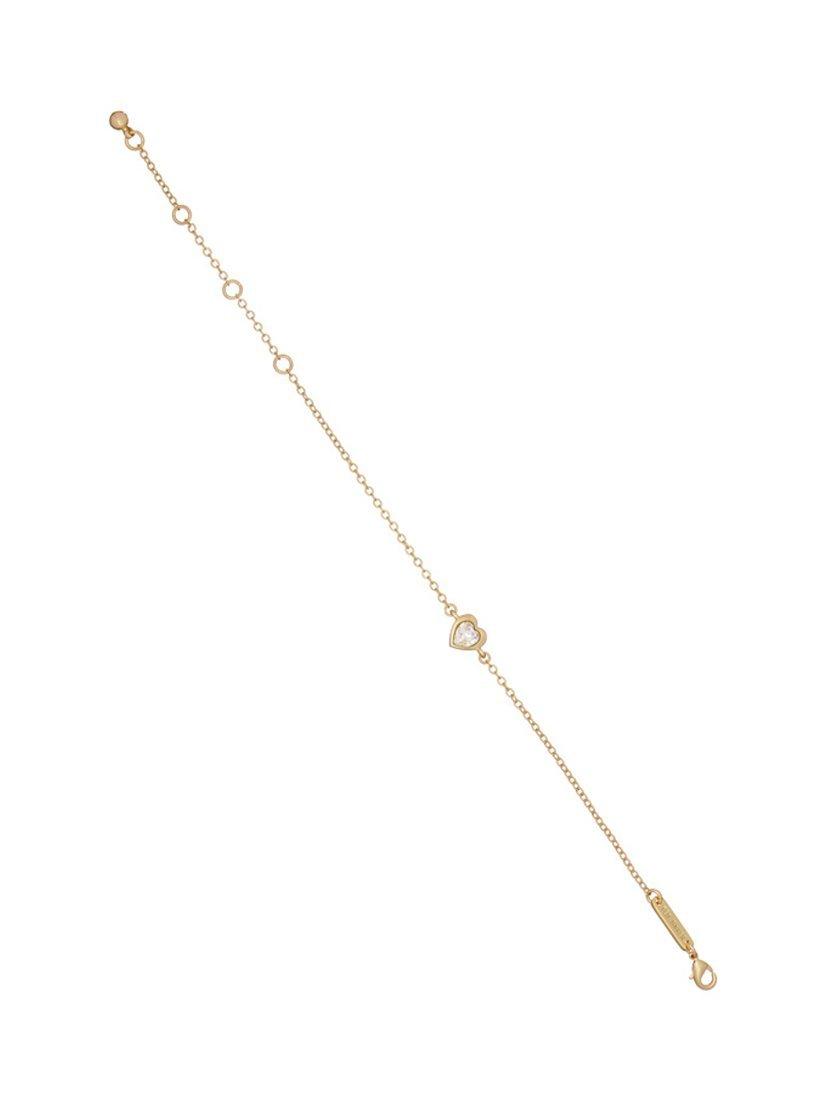 Ted Baker bracelet crystal heart adjustable 20cm, imported from the UK