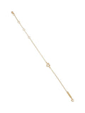 Ted Baker bracelet crystal heart adjustable 20cm, imported from the UK