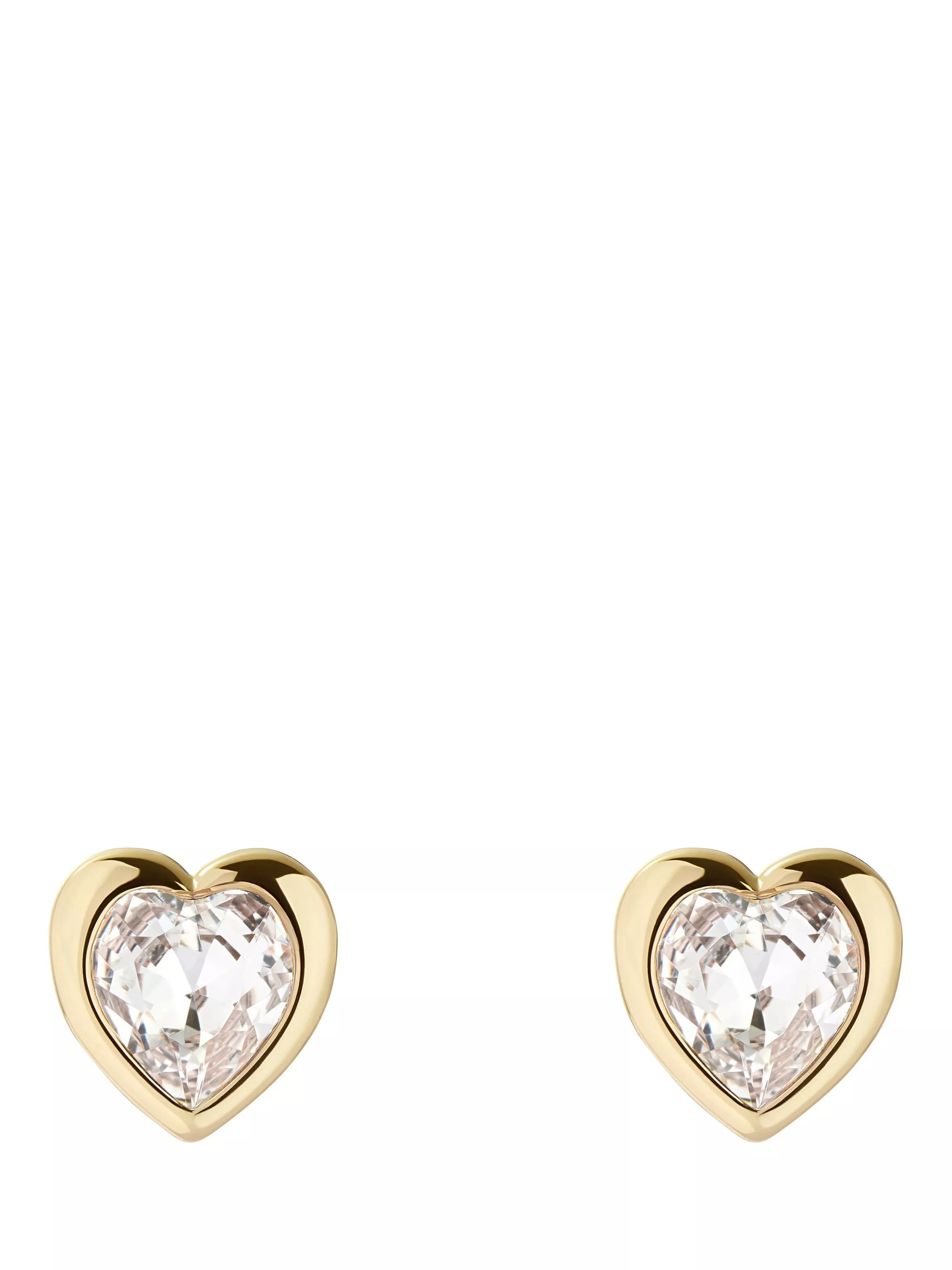 Ted Baker Han Crystal Heart Stud Earrings