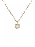 Ted Baker crystal heart pendant necklace gold plated - British product