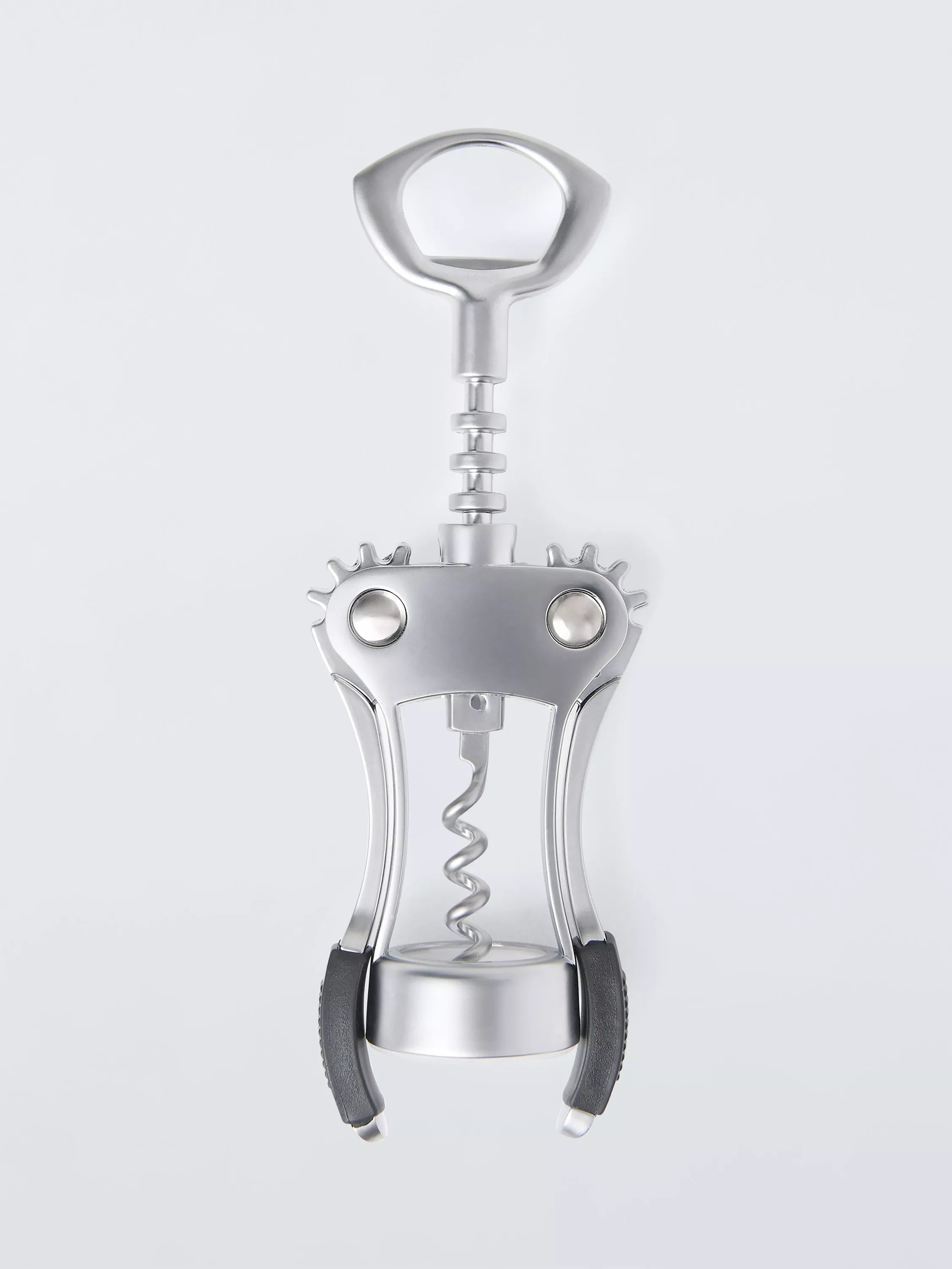 John Lewis stainless steel deluxe winged corkscrew, imported from the UK