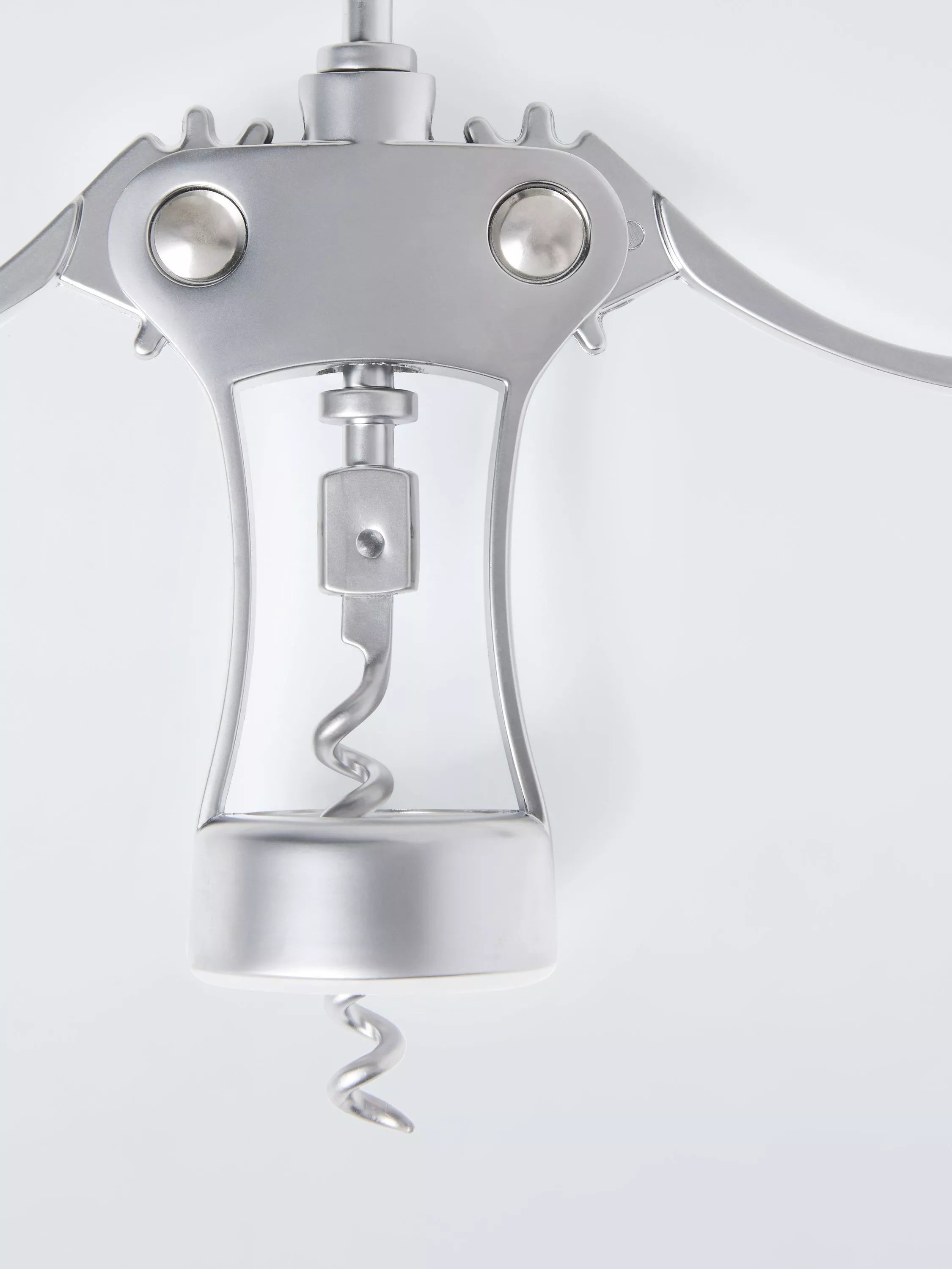 John Lewis stainless steel deluxe winged corkscrew, imported from the UK