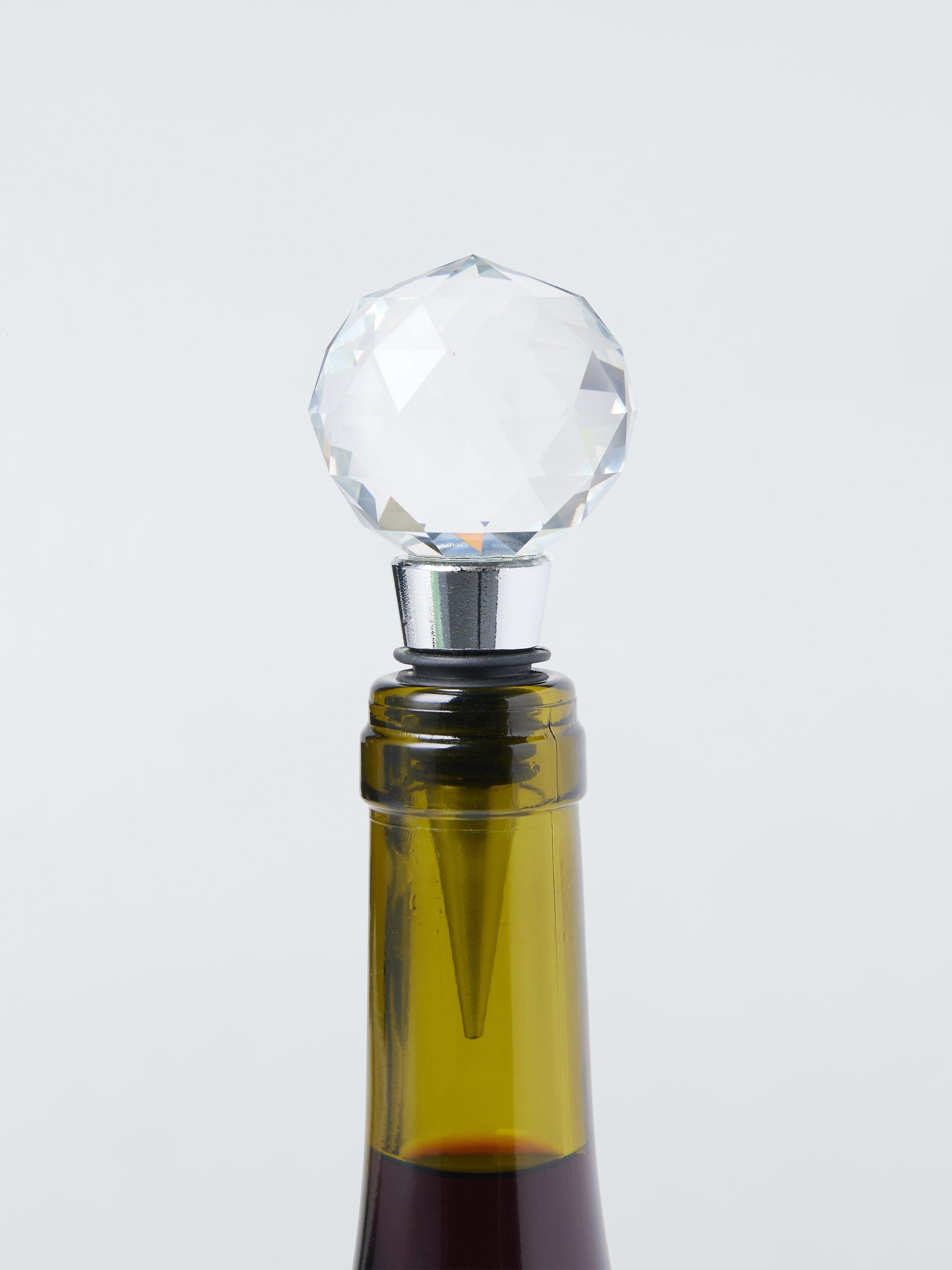 John Lewis faux gemstone wine bottle stopper - British product