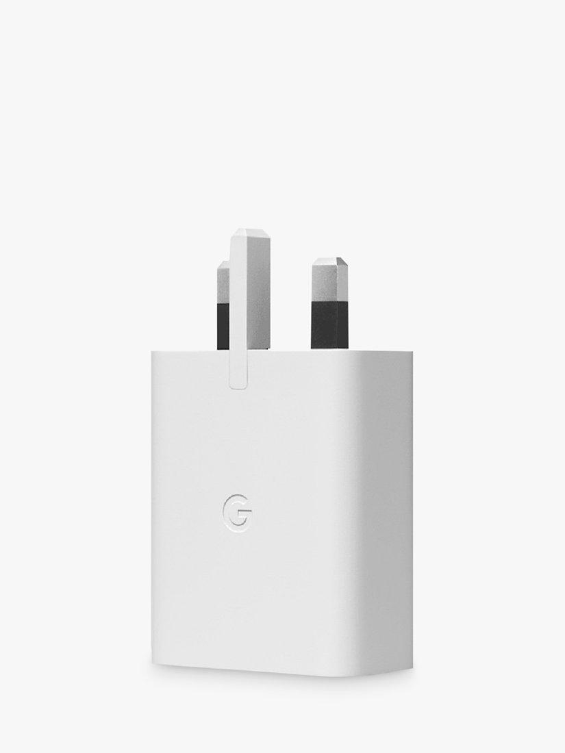 Google charger white 30W, imported from the UK