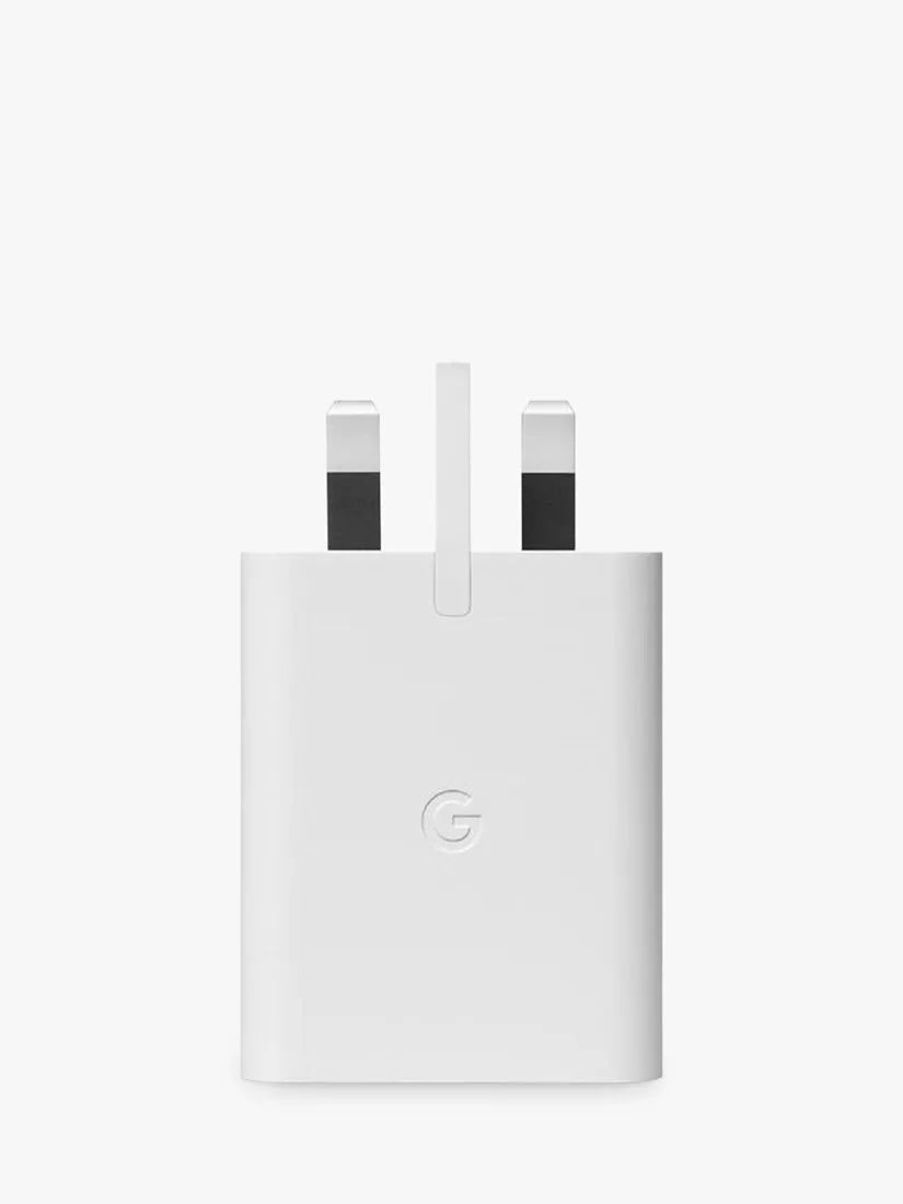 Google charger white 30W, imported from the UK