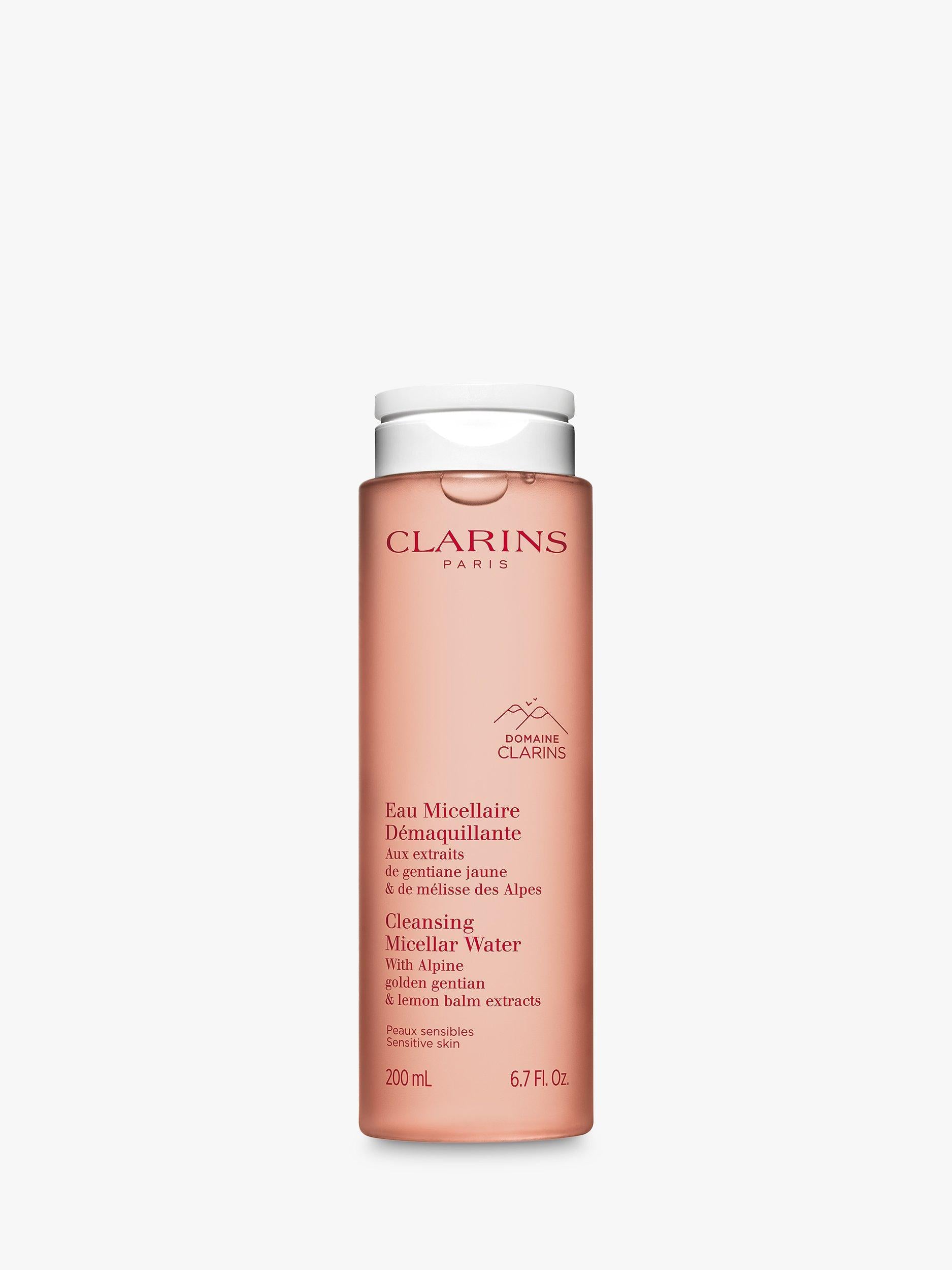 Clarins cleansing micellar water for sensitive skin 200ml - British product