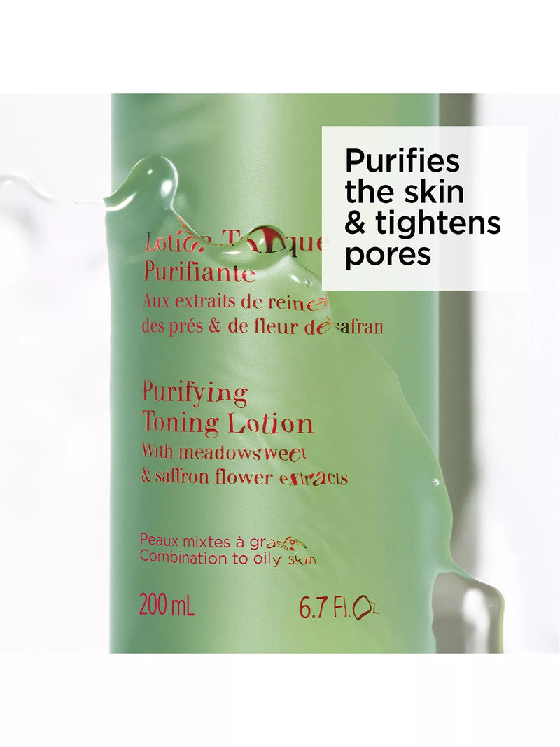 Clarins purifying toning lotion 200ml (British brand)
