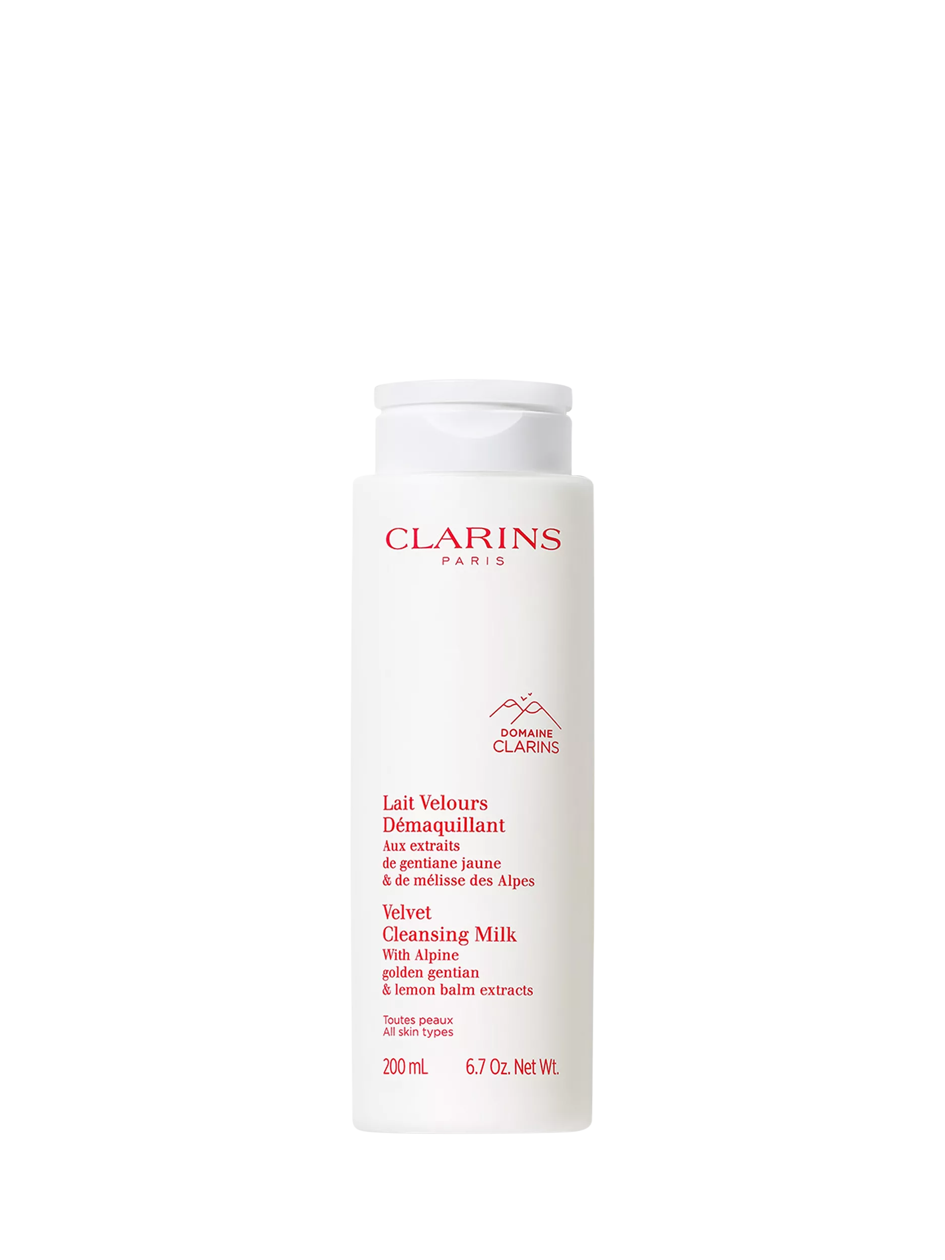 Clarins Velvet Cleansing Milk 200ml - British product