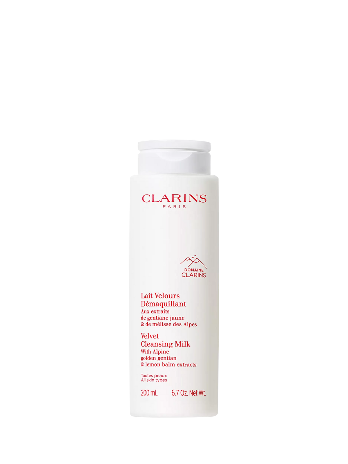 Clarins Velvet Cleansing Milk 200ml - British product