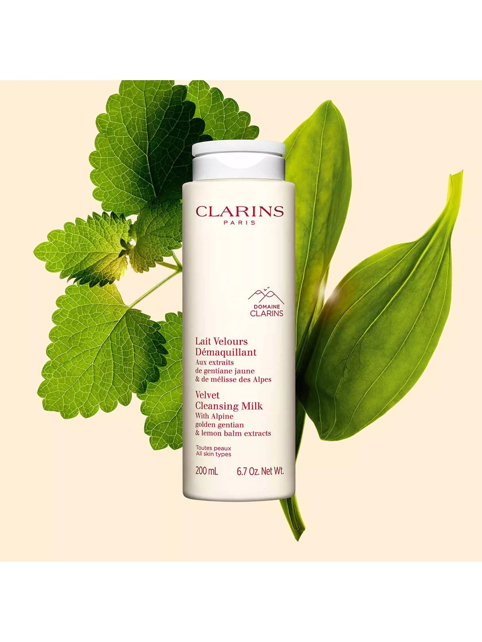 Clarins Velvet Cleansing Milk 200ml - British product