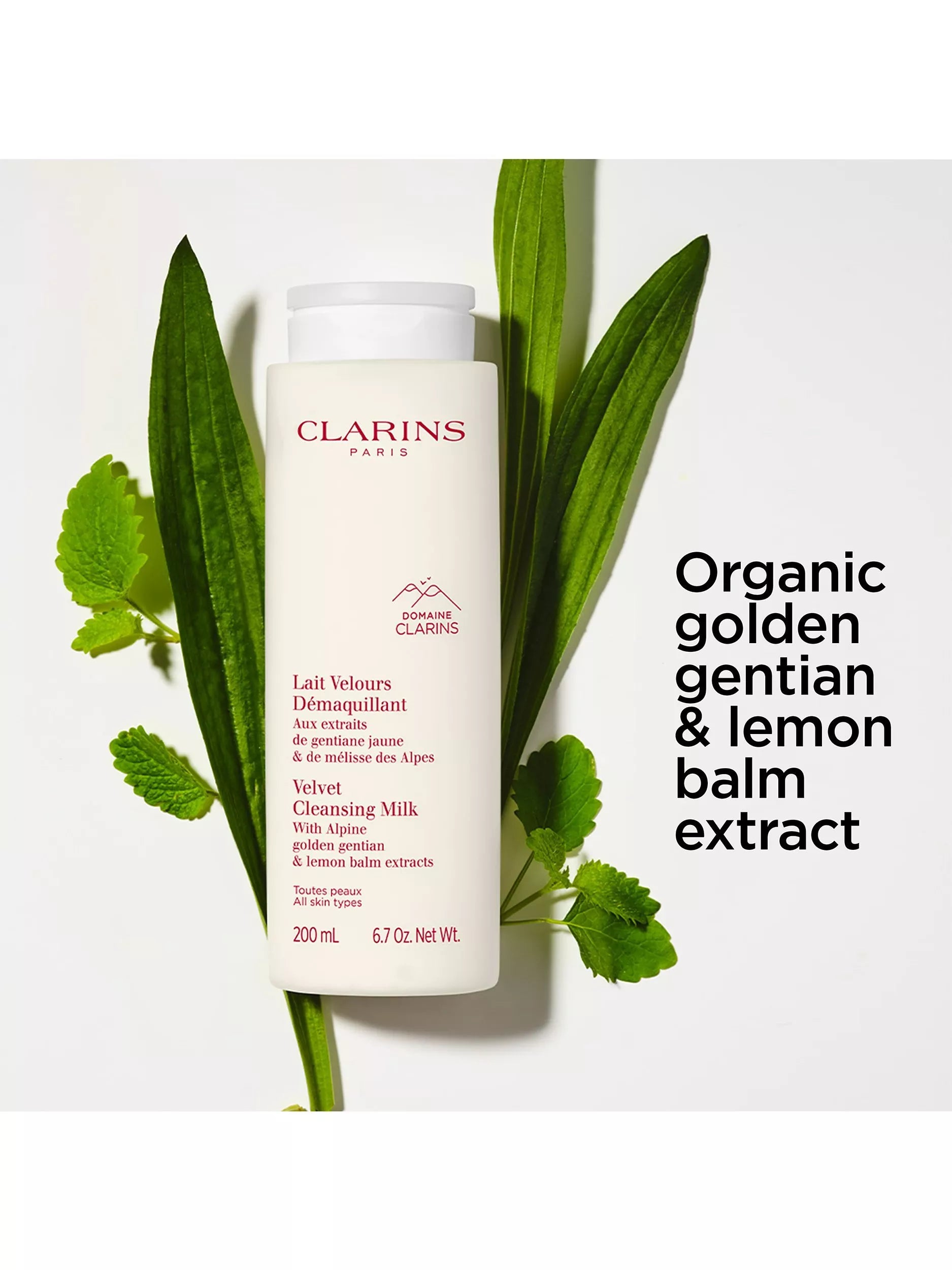 Clarins Velvet Cleansing Milk 200ml - British product