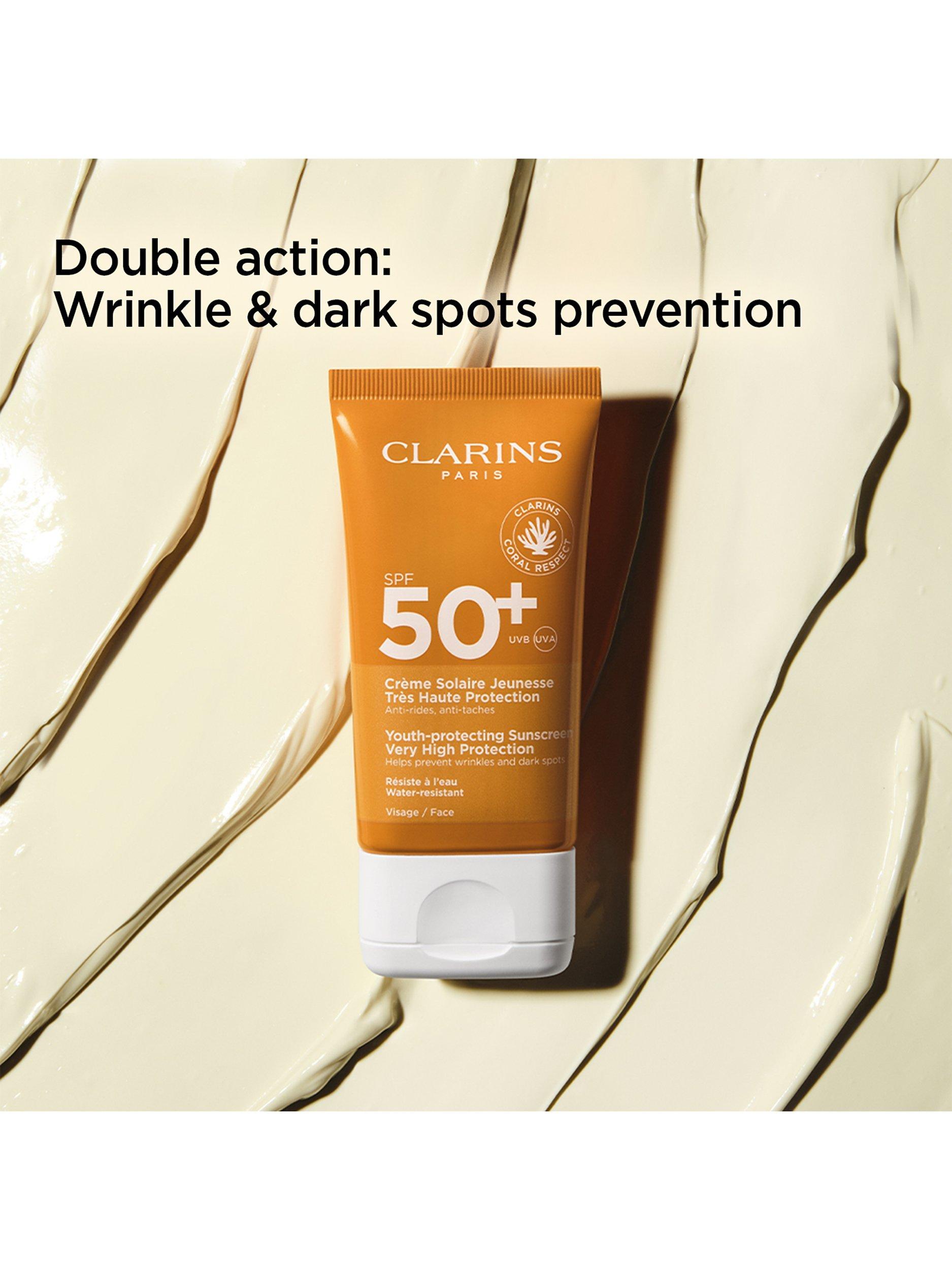 Clarins youth-protecting sunscreen SPF 50+ 50ml - British product